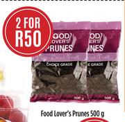 Food Lovers Prunes 500g-For 2