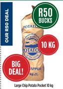 Large Chip Potato Pocket 10Kg