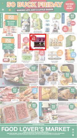 Food Lovers Market Western Cape : 50 Buck Friday (26 Jul 2019 Only!), page 1