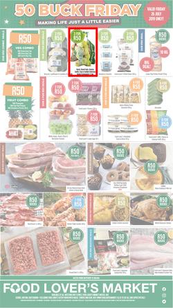 Food Lovers Market Western Cape : 50 Buck Friday (26 Jul 2019 Only!), page 1