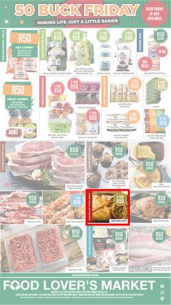Food Lovers Market Western Cape : 50 Buck Friday (26 Jul 2019 Only!), page 1