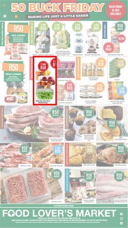 Food Lovers Market Western Cape : 50 Buck Friday (26 Jul 2019 Only!), page 1