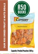 Capedry Peeled Peaches-500g
