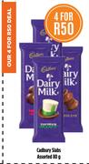 Cadbury Slabs-4x80g