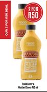 Food Lover's Mustard Sauce-2x750ml