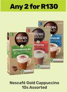 Nescafe Gold Cappuccino Assorted-For 2 x 10s