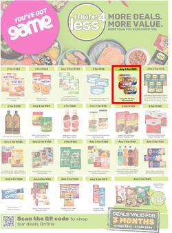 Game : More 4 Less (01 November 2025 - 31 January 2026), page 1