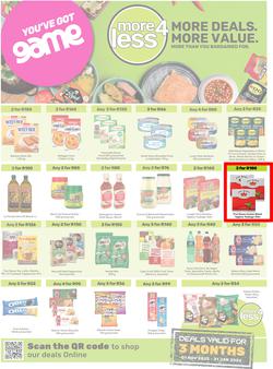 Game : More 4 Less (01 November 2025 - 31 January 2026), page 1