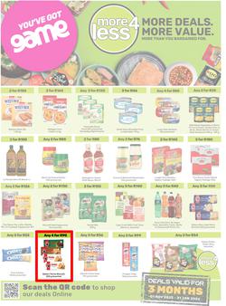 Game : More 4 Less (01 November 2025 - 31 January 2026), page 1
