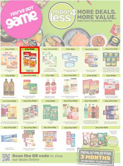 Game : More 4 Less (01 November 2025 - 31 January 2026), page 1
