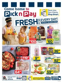 Pick n Pay Gauteng, Mpumalanga, Limpopo, Free State, North West & Northern Cape : Fresh For Every Day (16 March - 22 March 2026)