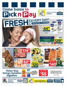 Pick n Pay Gauteng, Mpumalanga, Limpopo, Free State, North West & Northern Cape : Weekly Specials (30 March - 05 April 2026)