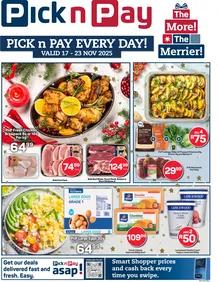 Pick n Pay Gauteng, Free State, North West, Mpumalanga, Limpopo & Northern Cape : Weekly Specials (17 November - 23 November 2025)