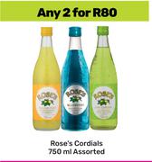 Rose's Cordials Assorted-For 2 x 750ml