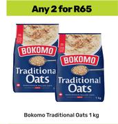 Bokomo Traditional Oats-For 2 x 1Kg