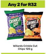 Willards Crinkle Cut Chips-For 2 x 120g