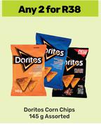 Doritos Corn Chips Assorted-For 2 x 145g