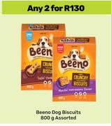Beeno Dog Biscuits Assorted-For 2 x 800g