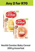 Nestle Cerelac Baby Cereal Assorted-For 2 x 200g