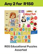 RGS Educational Puzzles Assorted-For Any 2