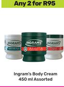 Ingram's Body Cream Assorted-For Any 2 x 450ml