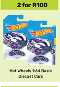 Hot Wheels 1:64 Basic Diecast Cars-For 2