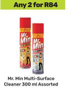 Mr. Mini Multi-Surface Cleaner Assorted-For Any 2 x 300ml