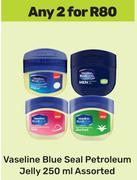 Vaseline Blue Seal Petroleum Jelly Assorted-For 2 x 250ml