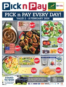 Pick n Pay Gauteng, Mpumalanga, Limpopo, Free State, North West & Northern Cape : Weekly Specials (02 February - 08 February 2026)