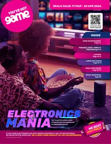 Game : Electronics Mania (17 March - 20 April 2026)