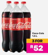 Coca Cola-For 3 x 1.5Ltr