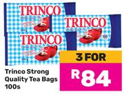 Trinco Strong Quality Tea Bags (100's Pack)-For 3