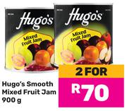 Hugo's Smooth Mixed Fruit Jam-For 2 x 900g