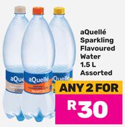 Aquelle Sparkling Flavoured Water Assorted-For Any 2 x 1.5Ltr