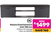 Malone Entertainment Unit 180mm