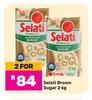 Selati Brown Sugar-For 2 x 2Kg