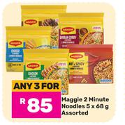 Maggie 2 Minute Noodles Assorted-For 3 x 5 x 68g
