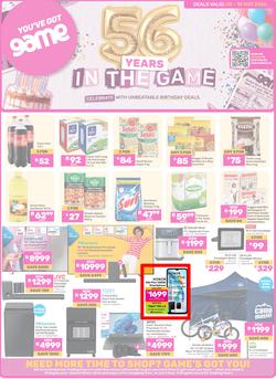Game : 56 Years In The Game (05 May - 18 May 2026), page 1