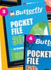 Butterfly A4 Pocket File (30 Page) 680228
