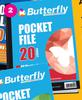 Butterfly A4 Pocket File (20 Page) 680205