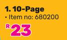 Butterfly A4 Pocket File (10 Page) 680200