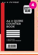 Pen + Gear 208 Page A4 3 Quire Hard Cover Book Feint Margin 667740