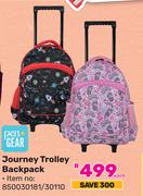 Pen + Gear Journey Trolley Backpack 850030181/30110-Each