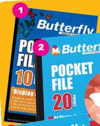 Butterfly A4 Pocket File (10 Page) 680200