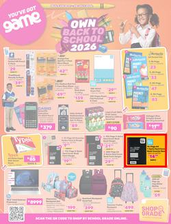 Game : Own Back To School 2026 (07 July - 28 July 2026), page 1