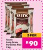Tastic Long Grain Parboiled Rice-For 3 x 2kg