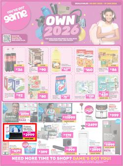 Game : Own 2026 (30 December 2025 - 19 January 2026), page 1
