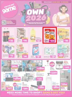Game : Own 2026 (30 December 2025 - 19 January 2026), page 1