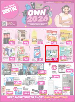 Game : Own 2026 (30 December 2025 - 19 January 2026), page 1