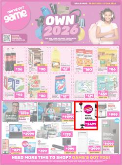 Game : Own 2026 (30 December 2025 - 19 January 2026), page 1